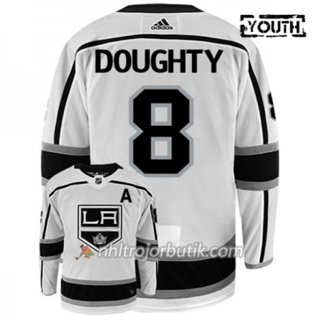 Barn Ishockey Los Angeles Kings Tröja DREW DOUGHTY 8 Adidas Vit Authentic